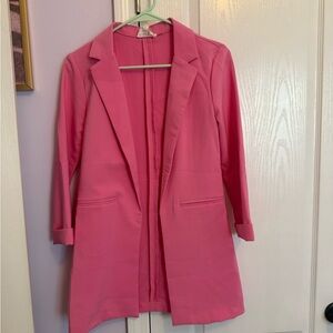 Have Vibrant Pink Women's Blazer